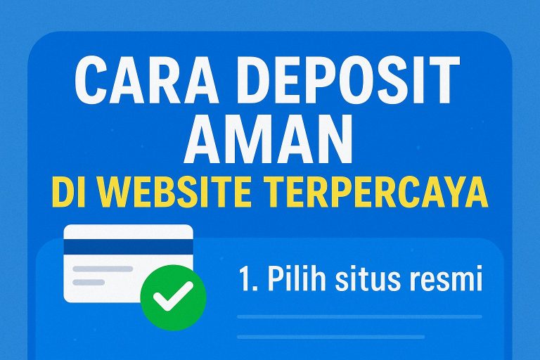 CARA DEPOSIT AMAN